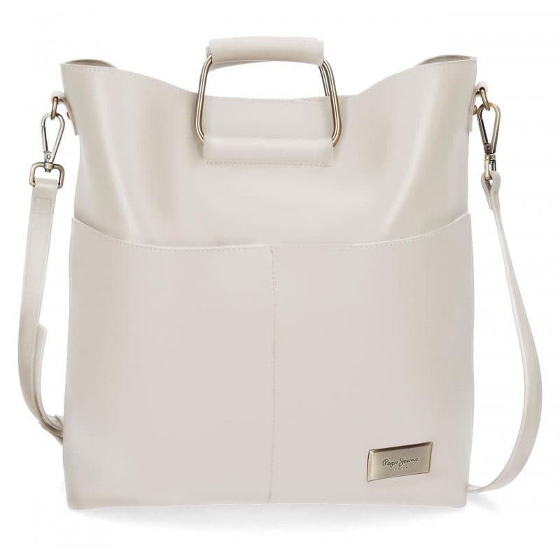 Pepe Jeans Ženska torba + neseser Angelica White 75775