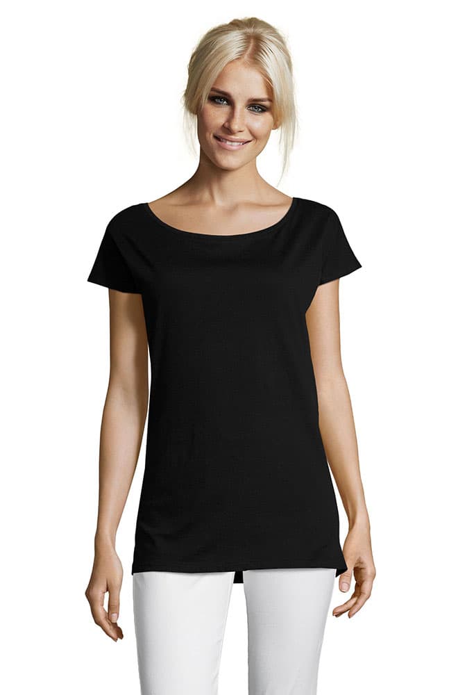 Ženska majica Marylin Black veličina L Sols 11398