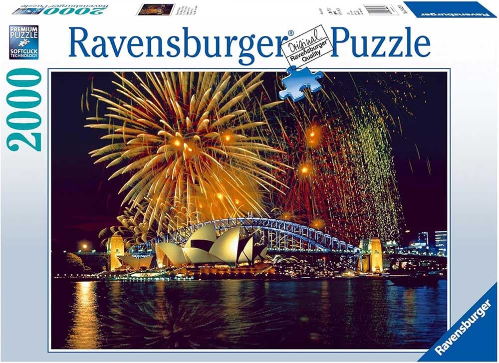 Puzzle slagalica 2000 delova Vatromet iznad Sidneja Australija Ravensburger 16622