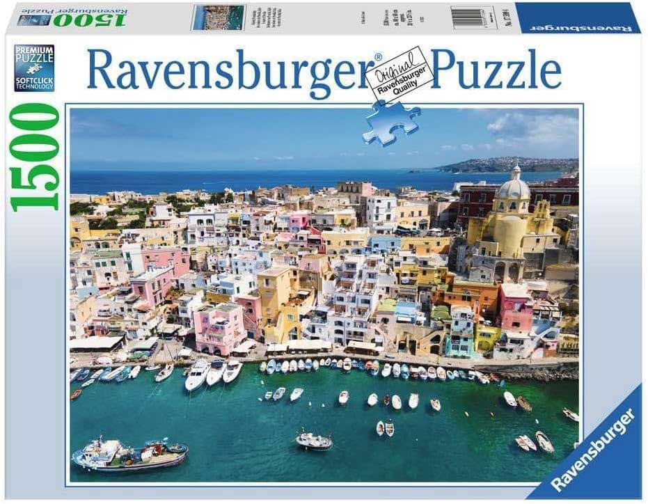 Puzzle slagalica 1500 delova Pogled na ostrvo Procida Italija Ravensburger 17599