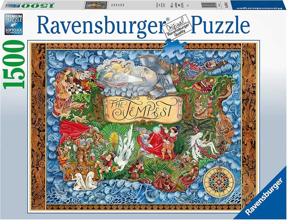 Puzzle slagalica 1500 delova Bura Vilijam Šekspir Ravensburger 16952