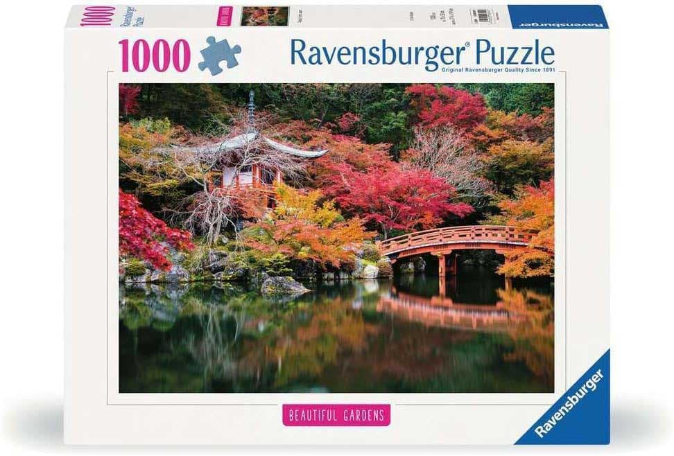 Puzzle slagalica 1000 delova Japanski vrt u Kjotu Ravensburger 12000849