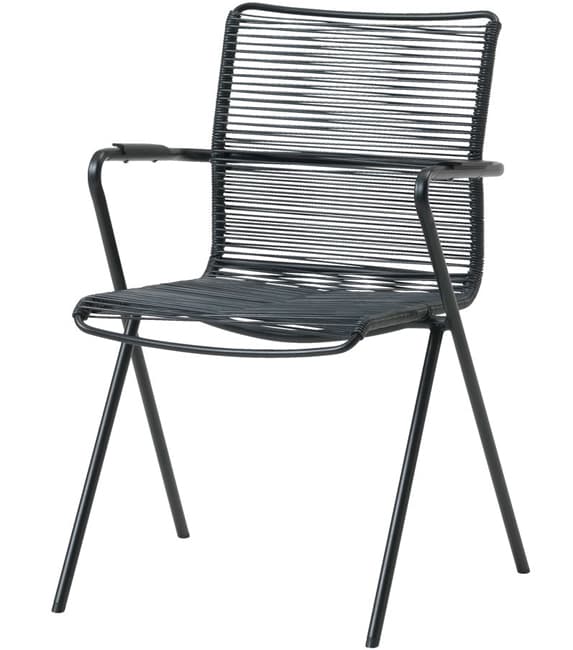 Baštenska stolica Strand Black