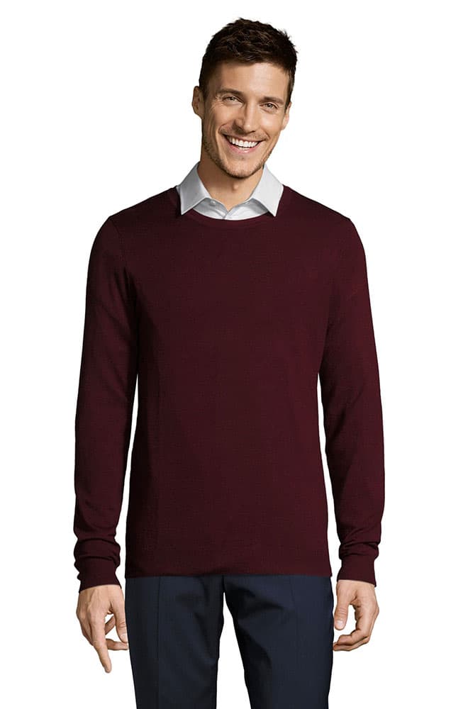 Sols Muški džemper Ginger Burgundy veličina XL 01712