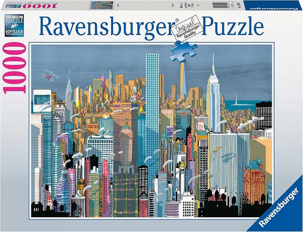 Puzzle Slagalica 1000 delova To je Njujork Ravensburger 17594