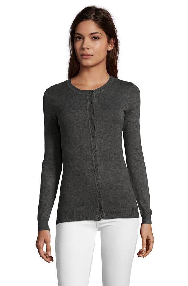 Sols Ženski džemper na kopčanje Griffin Charcoal veličina XL 01716