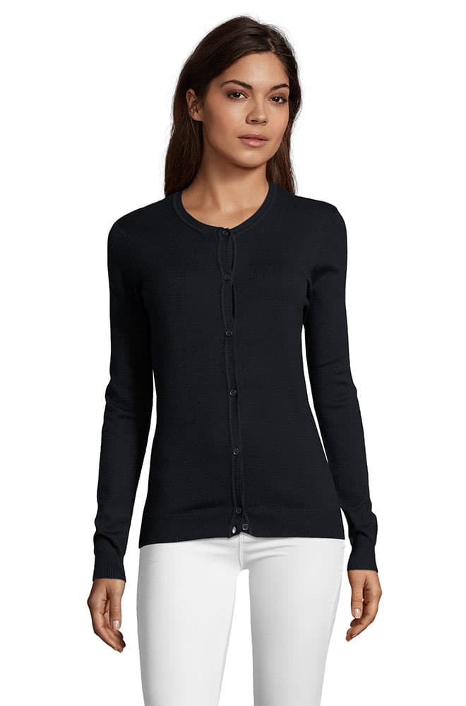 Sols Ženski džemper na kopčanje Griffin Navy veličina XS 01716