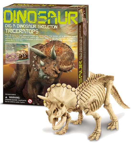 Iskopaj fosil triceratopsa 4M 4M03228