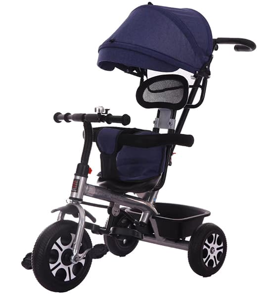 Dečiji tricikl sa tendom BJ0077 Plavi