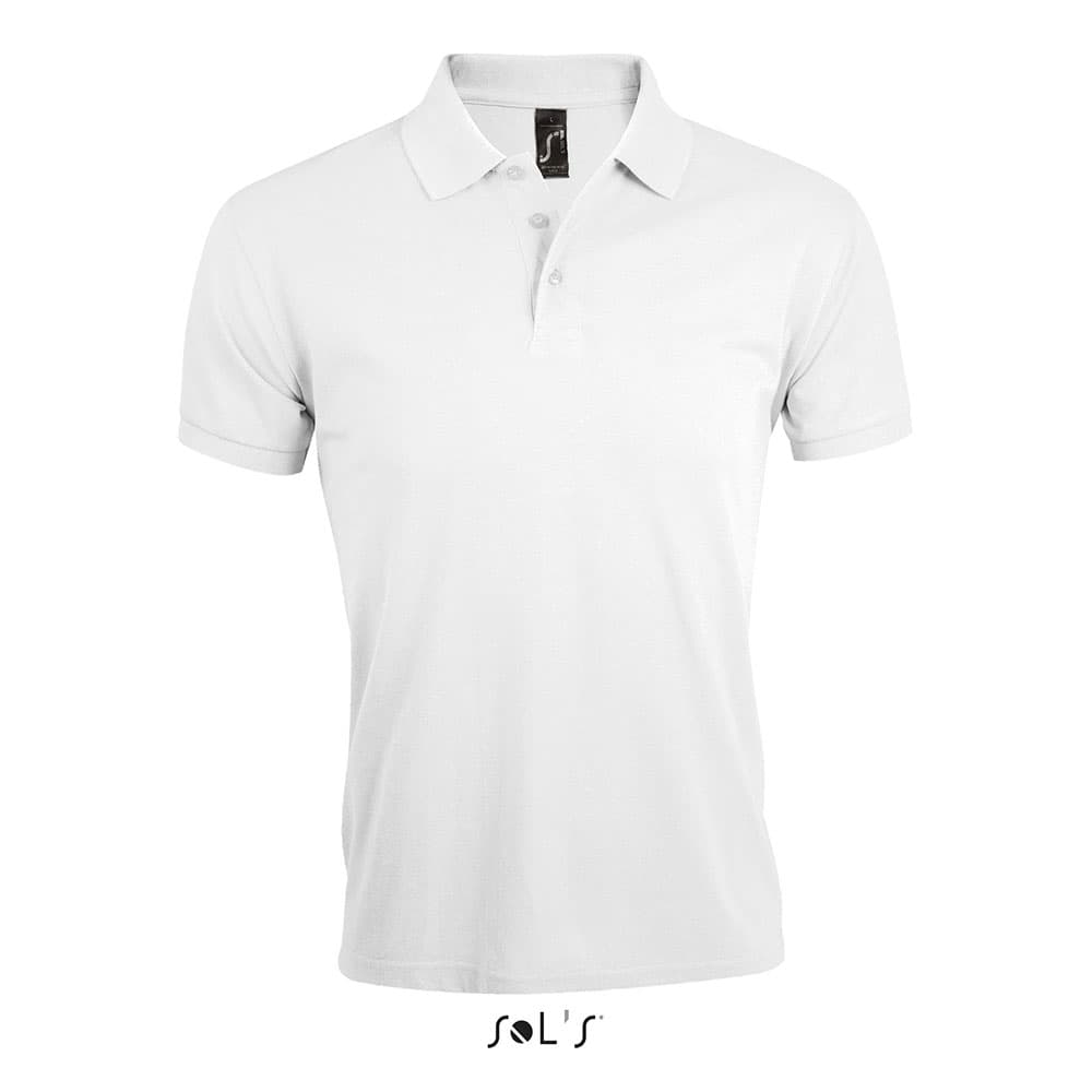 Muška polo majica sa kratkim rukavima Prime White vel. XL Sols 00571