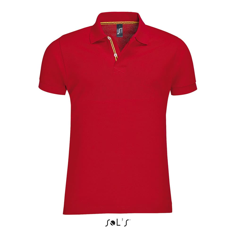 Pamučna muška polo majica Patriot Red veličina L Sols 00576