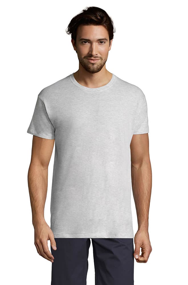 Sols Muška pamučna majica Regent Ash veličina XS 11380