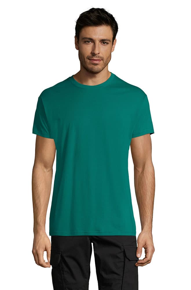 Sols Muška pamučna majica Regent Emerald veličina XXL 11380