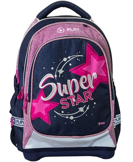 Anatomski školski ranac Play Smart Light - Super star