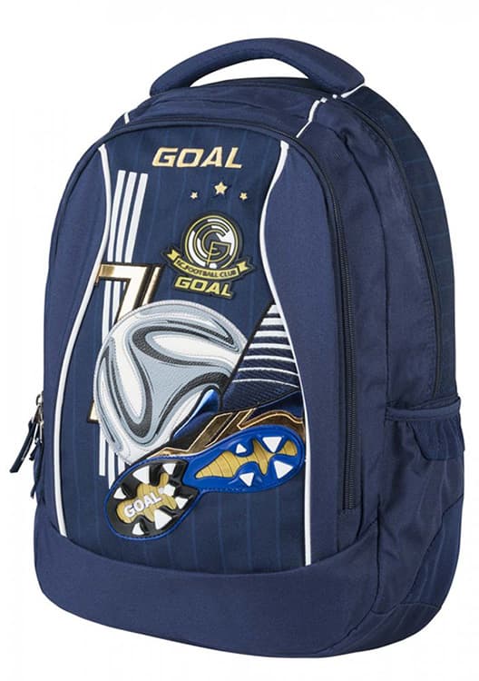 TARGET Light - Ranac za školu ANATOMSKI Football Blue 17231