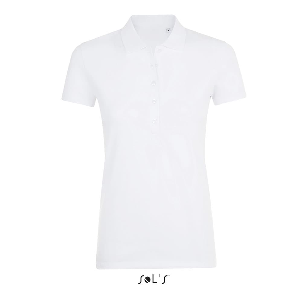 Sols Ženska majca sa kragnom Phoenix White veličina XL Sols 01709