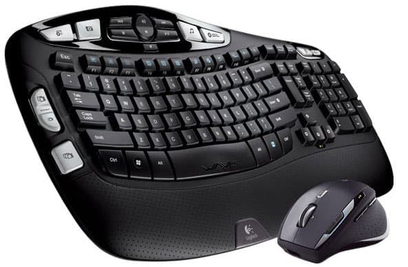 Logitech® Cordless Desktop® Wave Pro™
