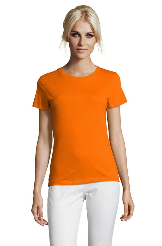 Sols Ženska majca sa kratkim rukavima Regent Orange veličina XL 01825
