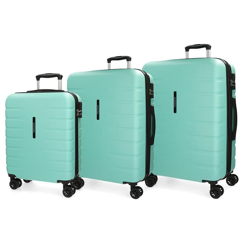 Koferi Movom Turbo Turquoise Set 55cm-69cm-79cm 58294