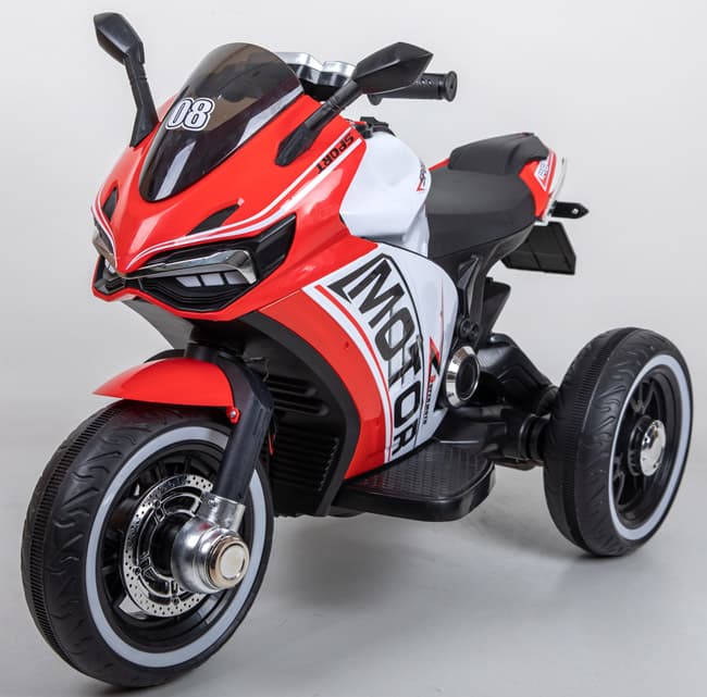 Dečiji motor na akumulator Police Crveni