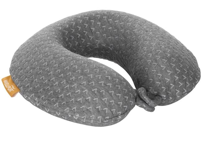 Anatomski jastuk za putovanja od memorijske pene Wellpur Malm