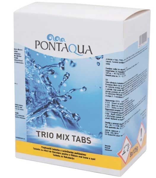 Pontaqua Trio Mix Tablete za bazene sa trostrukim efektom 5x125g