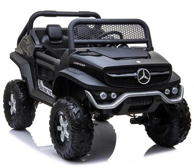 Dečiji automobil na akumulator Mercedes Unimog Crni
