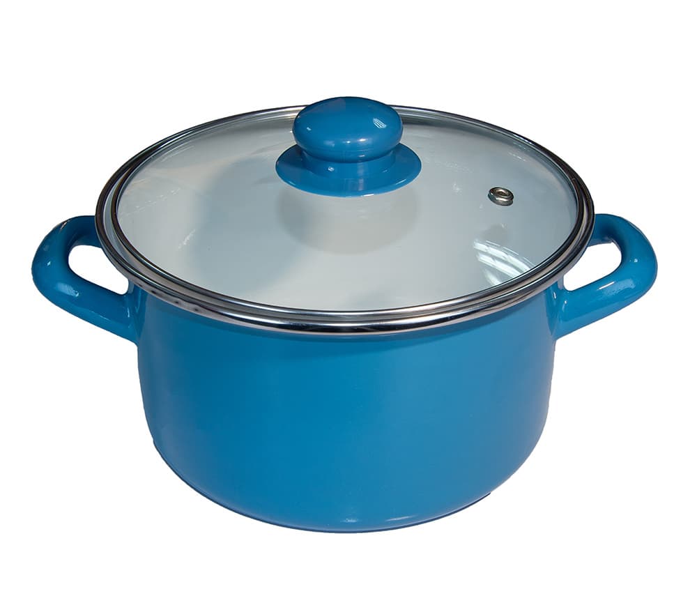 Emajlirana šerpa Texell sa poklopcem TSE-265 1.8L