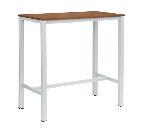 Baštenski barski sto Mediteraneo 110x60 beli