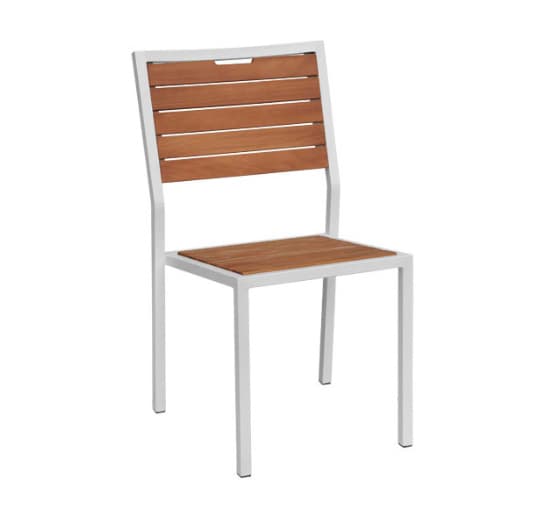 Baštenska stolica Mediteraneo AC bela