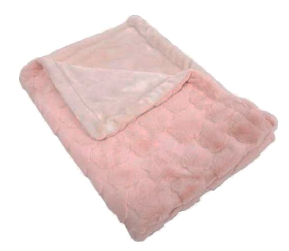 KIKKA BOO Ćebence za bebe LUXURY Pink Clouds 31103020046