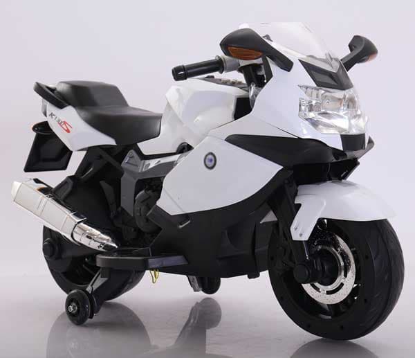 Dečiji motor na akumulator veliki beli 12V 107x50x66