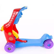 KIKKA BOO Guralica RIDE-ON 3 u 1 Red Blue