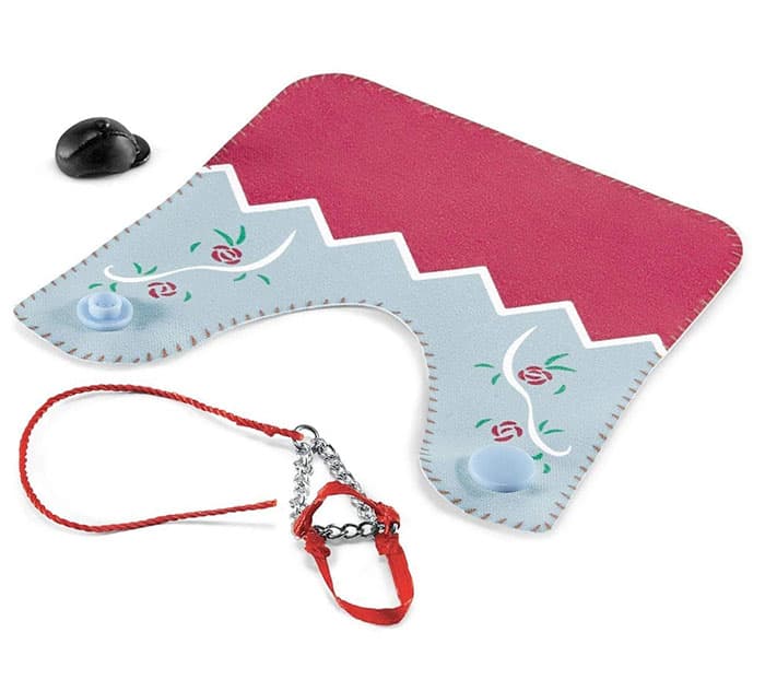 Schleich Figure Konji - Oprema - Ćebe i uzde za konja i kaciga 42459