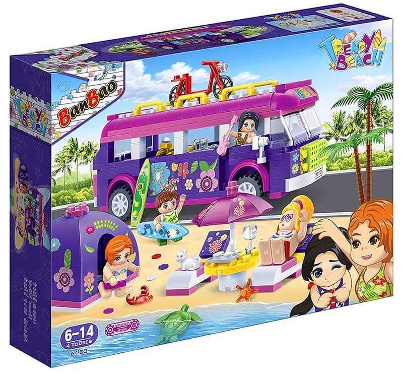 BANBAO Kocke  Trendy Beach AUTOBUS 6123