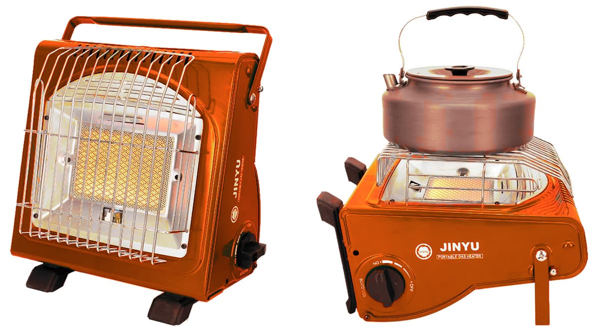 Prenosna plinska grejalica i rešo 2u1 W-GH 2500
