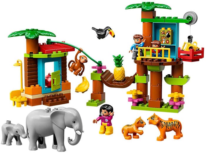 LEGO® DUPLO® Kocke - Tropsko ostrvo 10906