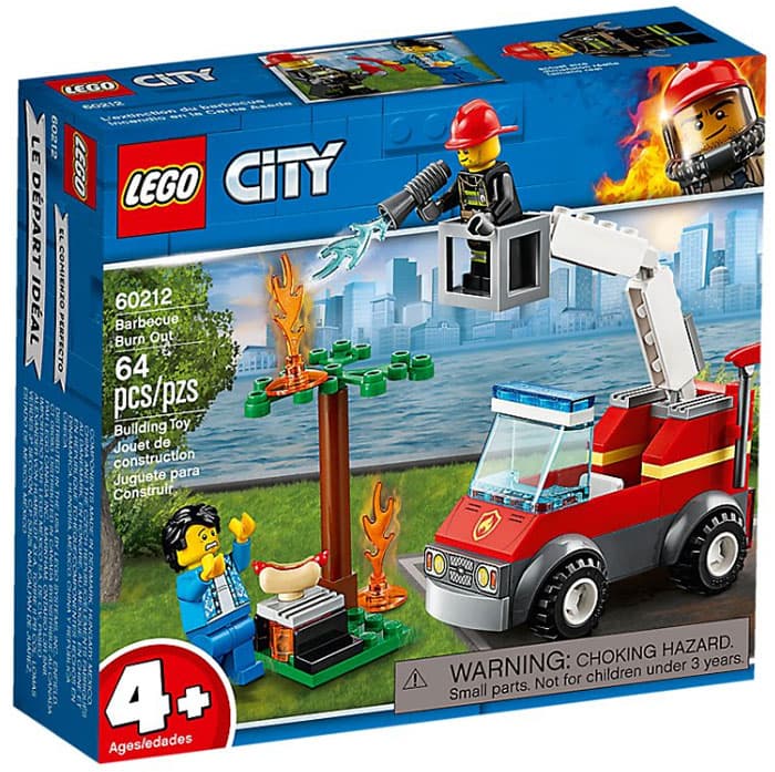 LEGO® City Kocke Vatrogasac gasi zapaljeni roštilj 60212