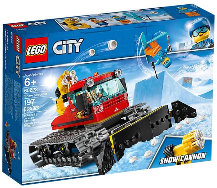 LEGO® City Kocke Čistač snega - ratrak 60222