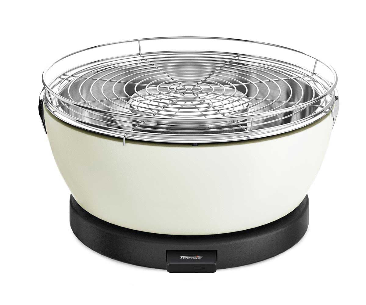 Feuerdesign Stoni roštilj na ćumur VESUVIO beli