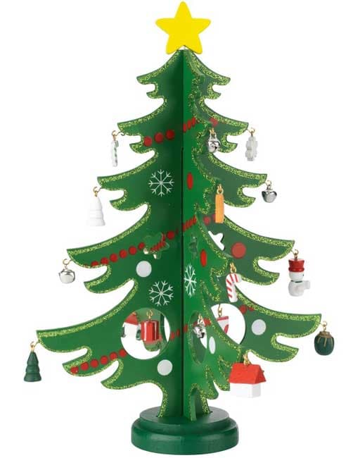 Novogodišnja jelka sa ukrasima 29cm Starlight