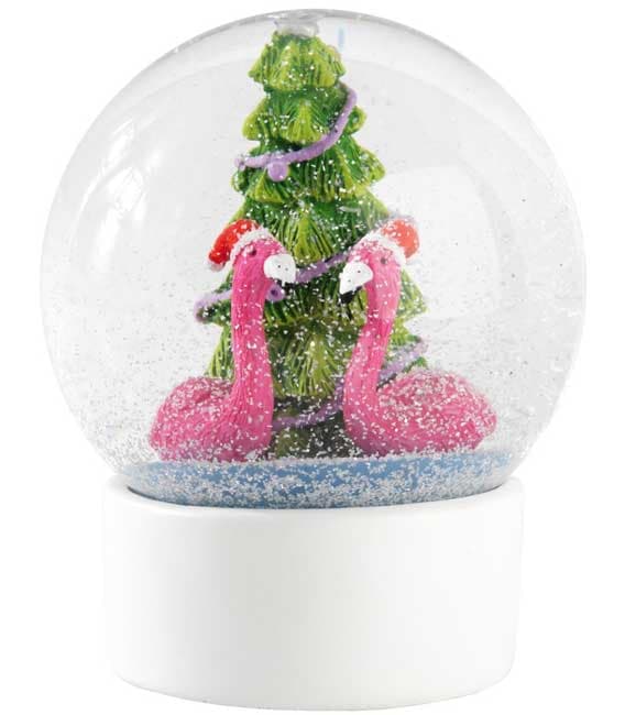 Novogodišnji ukras Snežna kugla Dorrin 12cm