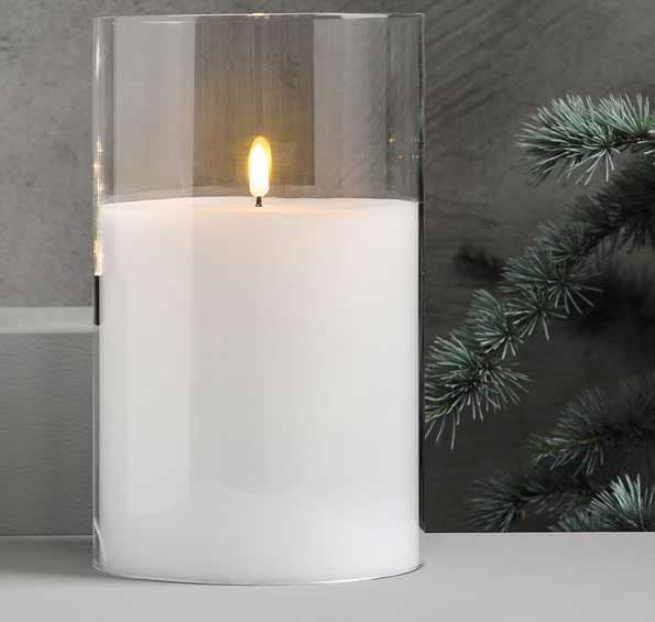 LED sveća na baterije 15x25cm