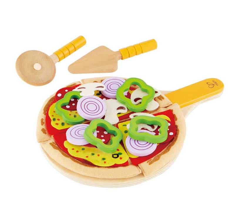 Drvena igračka Pizza set