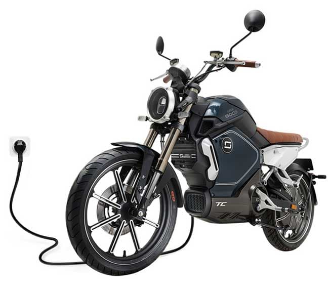 Električni Motocikl - Skuter Super Soco TC Blue