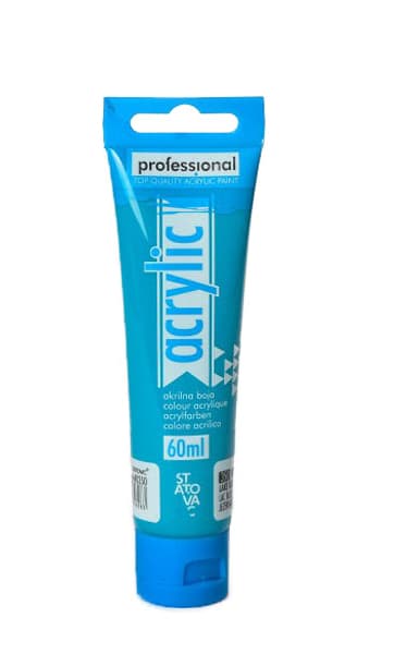 PROFESSIONAL Acrylic - Akrilna boja Lake Blue 350 60ml 640350