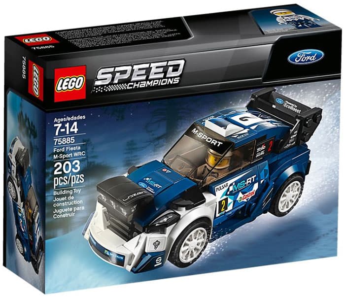 LEGO® Kocke Speed Champions - Ford Fiesta M-Sport WRC 75885