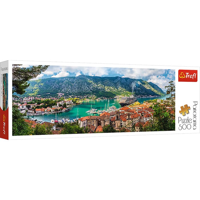 Trefl puzzle Panorama Kotor Crna Gora 500 delova