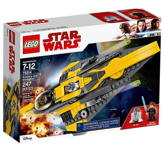 LEGO® STAR WARS™ Kocke - Anakins Jedi Starfighter 75214