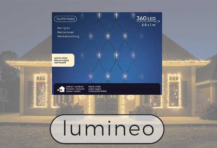 Lumineo Novogodišnja LED mreža za spoljnu i unutrašnju upotrebu 1 x 4.8 m 49.4901